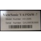 ViewSonic VA1926W-7 (Томск)
