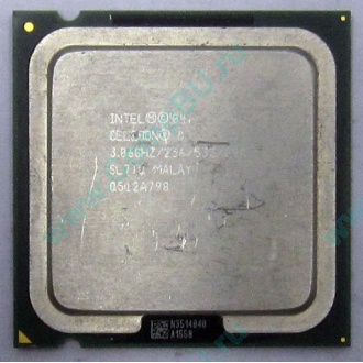 Процессор Intel Celeron D 345J (3.06GHz /256kb /533MHz) SL7TQ s.775 (Томск)